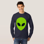 T-SHIRT VISAGE ALIEN (Devant entier)