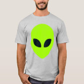 T-SHIRT VISAGE ALIEN (Devant)