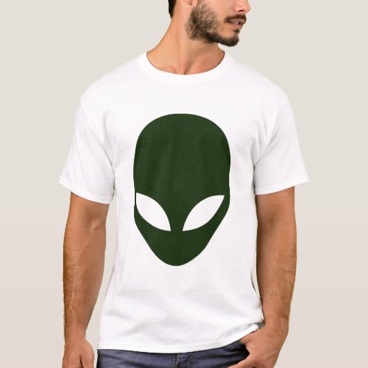 T-shirt Visage Alien (Devant)