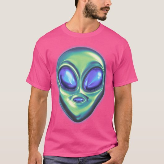 T-shirt Visage Alien (Devant)