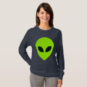 T-SHIRT VISAGE ALIEN (Devant entier)