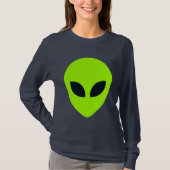 T-SHIRT VISAGE ALIEN (Devant)