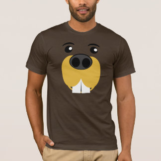 T-shirt Visage Bucky de castor