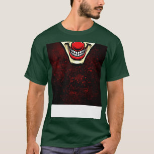 T-shirt Visage clown 1 effrayant