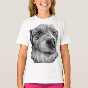 T-shirt Visage d'affection
