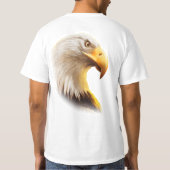 T-shirt Visage d'aigle  (Dos)