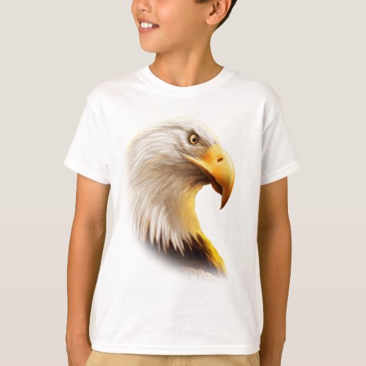 T-shirt Visage d'aigle (Devant)