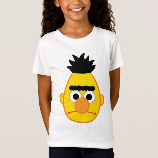 T-Shirt Visage de Bert Angry (Devant)