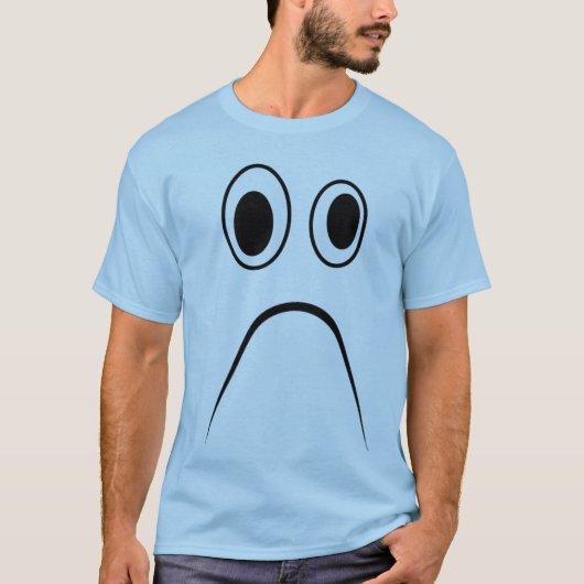 T-shirt Visage de bévue (Devant)
