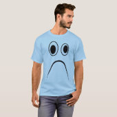 T-shirt Visage de bévue (Devant entier)