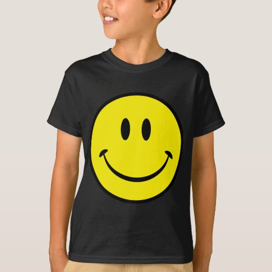 T-shirt Visage de bonheur (Devant)