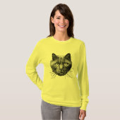 T-shirt Visage de chat (Devant entier)
