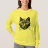T-shirt Visage de chat (Devant)