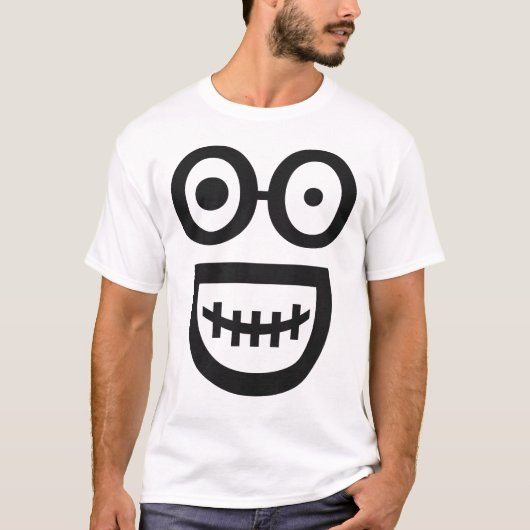 T-shirt Visage de croisillon (Devant)