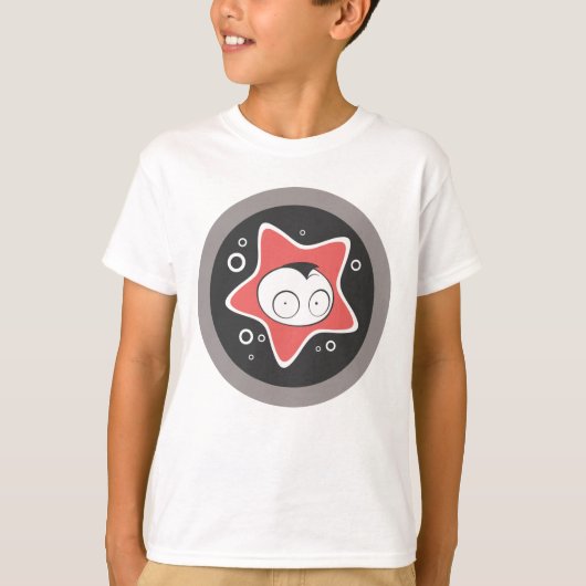 T-shirt Visage de dessin (Devant)