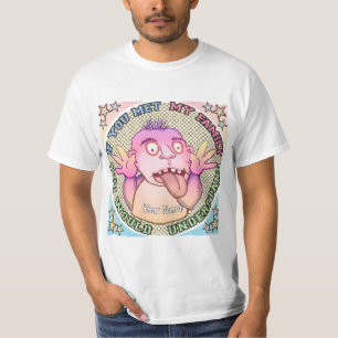 T-shirt Visage de famille joueur