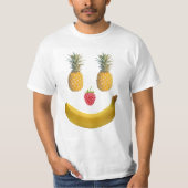 T-shirt Visage de fruits souriants (Devant)