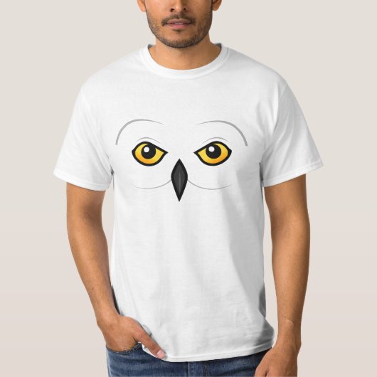 T-shirt Visage de hibou de Birdorable Milou (Devant)