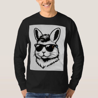 T-shirt visage de lapin