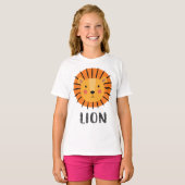T-SHIRT VISAGE DE LION (Devant entier)