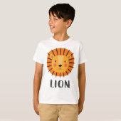 T-SHIRT VISAGE DE LION (Devant entier)