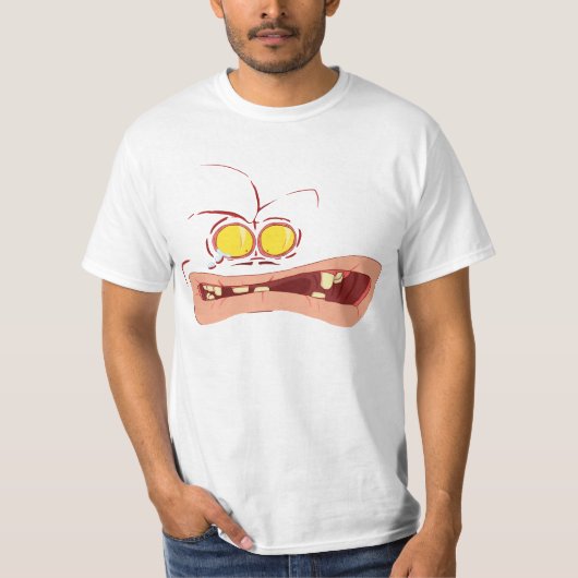 T-shirt Visage de monstre (Devant)