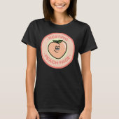 T-shirt Visage de pêche reposé (Devant)