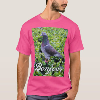 T-shirt Visage de pigeon