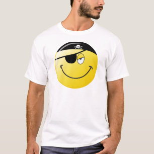 T-shirt Visage de pirate