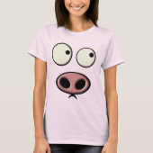 T-shirt Visage de porc (Devant)