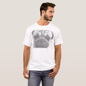 T-shirt Visage de Pug (Devant entier)