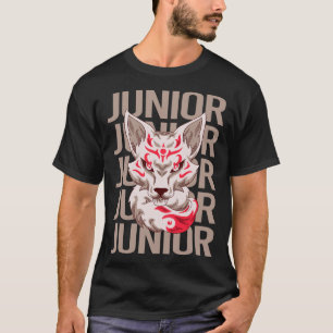 T-shirt Visage de Renard - Nom Junior