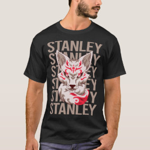 T-shirt Visage de Renard - Nom Stanley