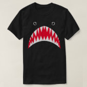 T-shirt Visage de requin (Design devant)