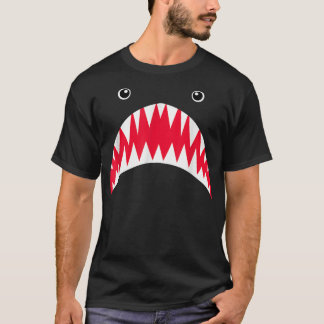 T-shirt Visage de requin