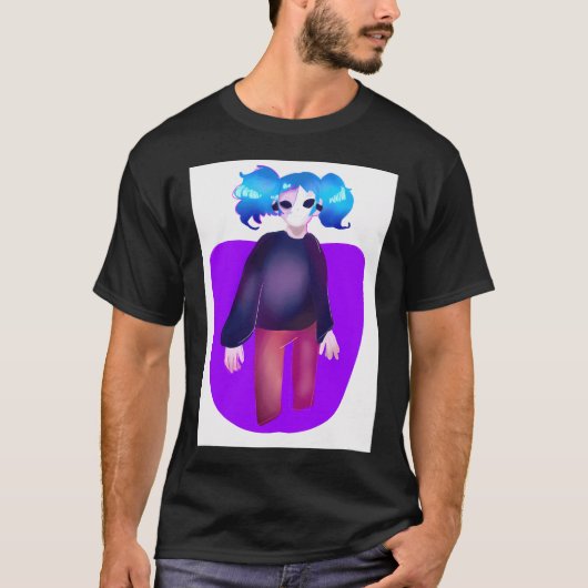 T-shirt visage de Sally (Devant)
