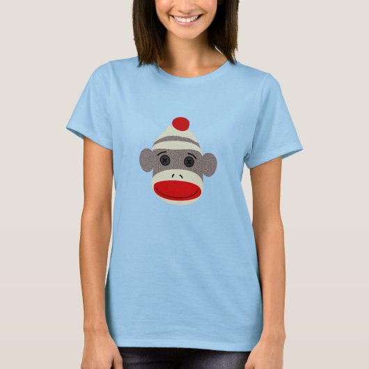 T-shirt Visage de singe de réserve (Devant)