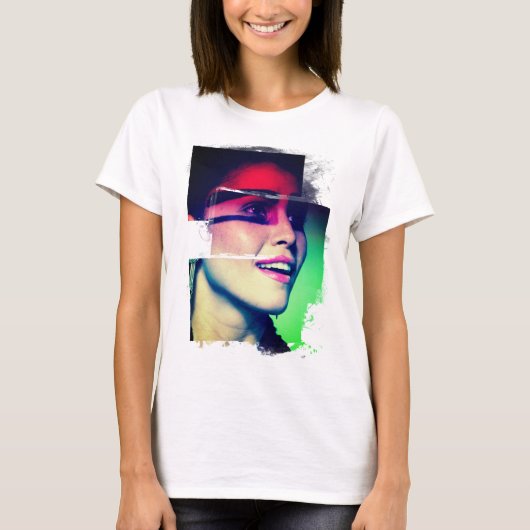 T-shirt Visage de surprise (Devant)