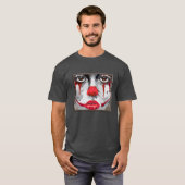 T-shirt Visage de tee - shirt d'un clown (Devant entier)