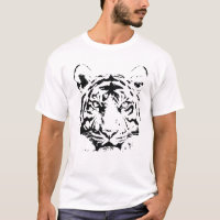 Visage de tigre sans peur - Année chinoise du tigr