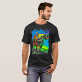 T-shirt Visage de vache Pop Art (Devant entier)