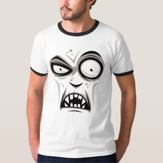 T-shirt Visage de Vampire Nosferatu (Devant)