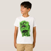 T-shirt Visage de zombi (Devant entier)