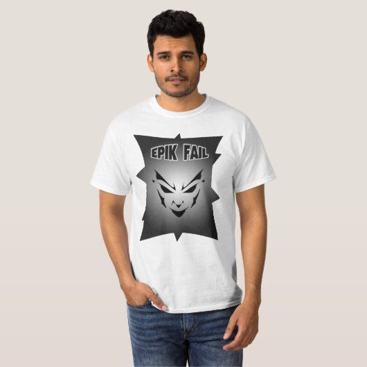 T-shirt Visage d'échouer d'Epik (Devant entier)