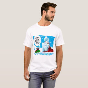 T-shirt Visage d'hiver