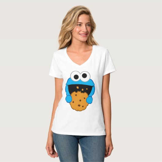 T-shirt Visage du cookie (Devant entier)