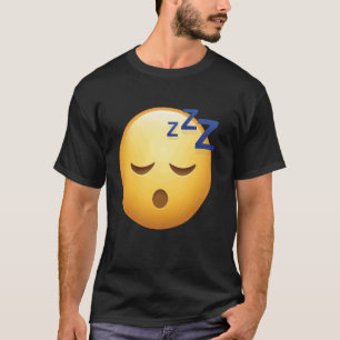 T-shirt Visage endormi u2013 Attraper Zu2019s avec style