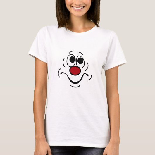T-shirt Visage ennuyé Grumpey (Devant)