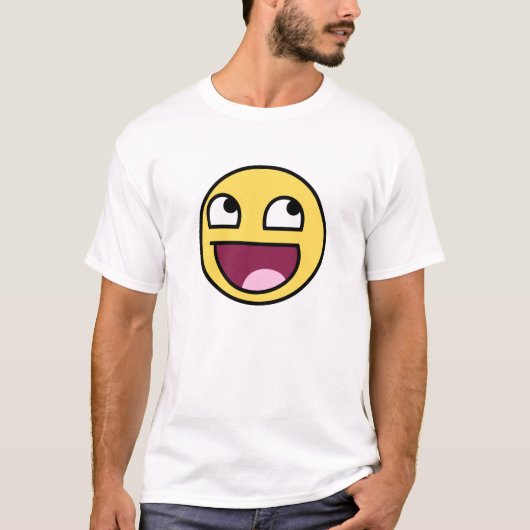 T-shirt Visage épique (Devant)