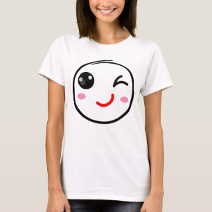 T-shirt Visage éveillé, Sourire éveillé